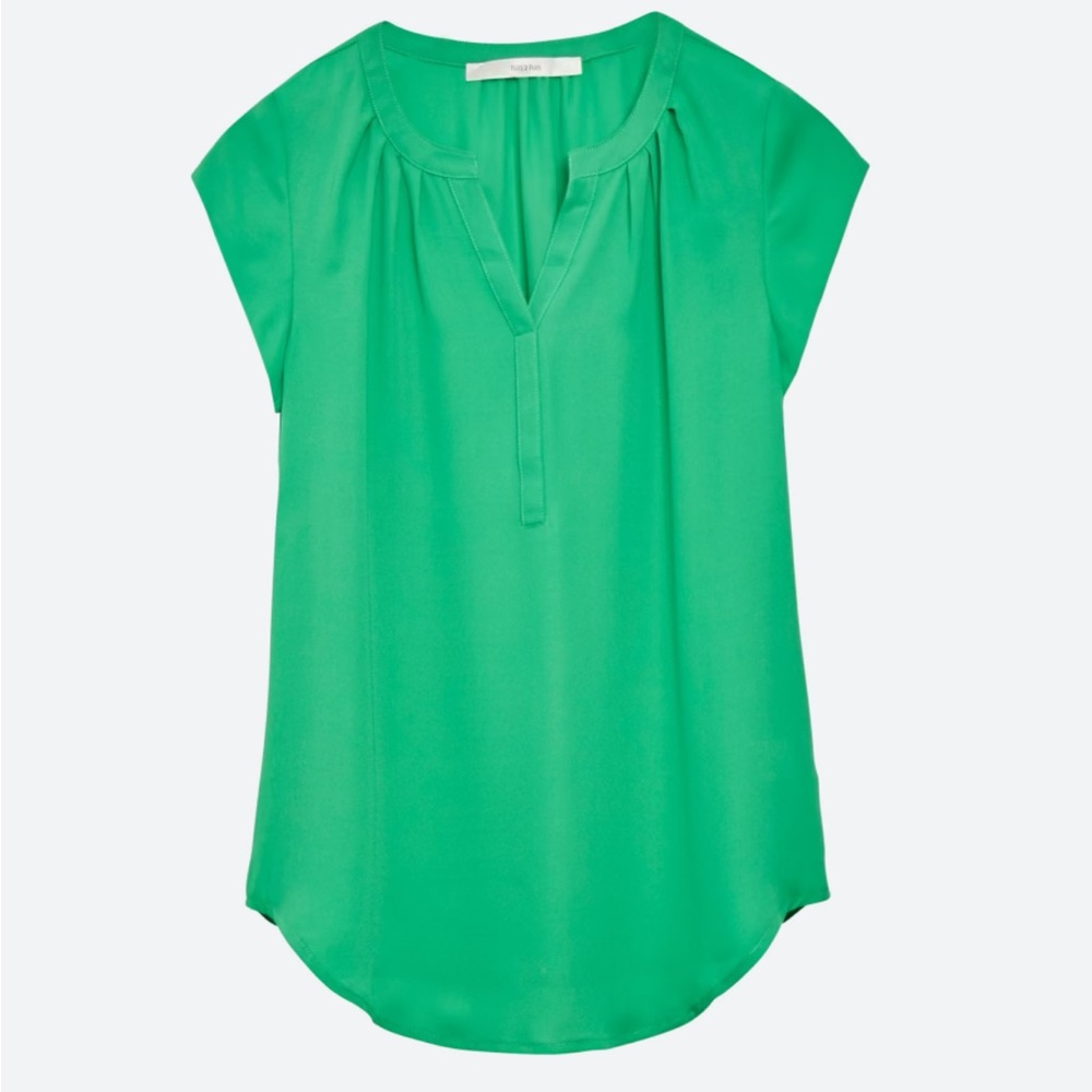 Fun2fun, Walden split neck blouse